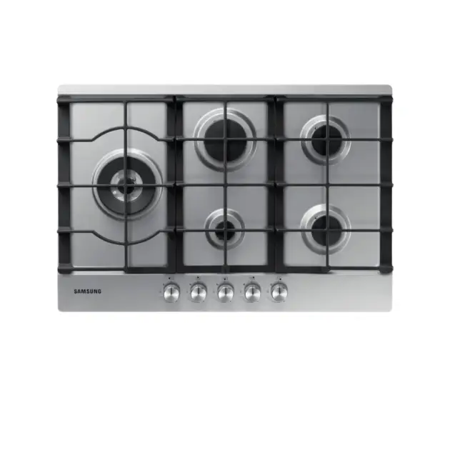 Anafe a Gas Samsung Empotrable 5 Hornallas - Acero Inox
